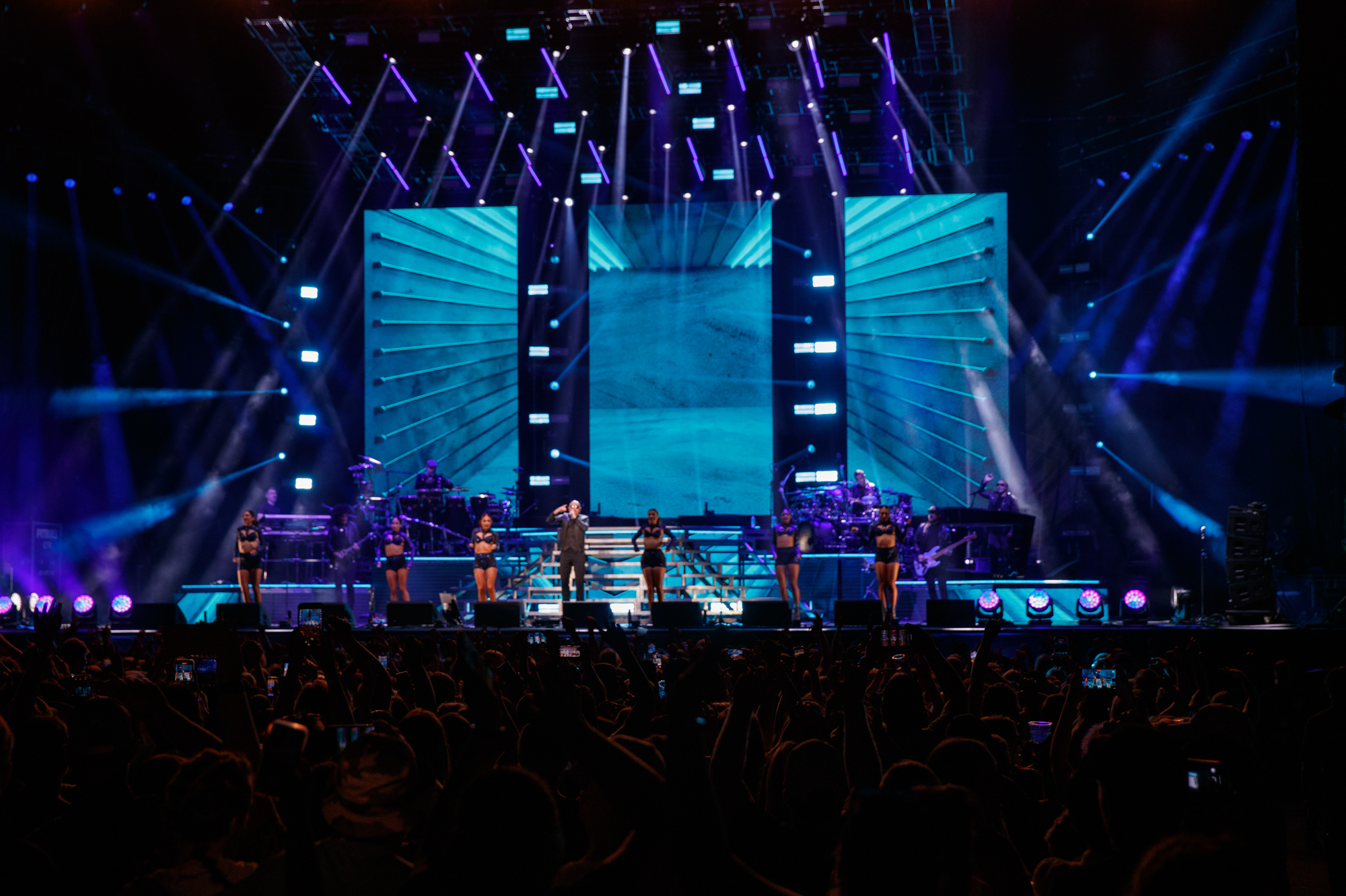 Pitbull Grandstand Stage Minnesota State Fair August 28th 2022