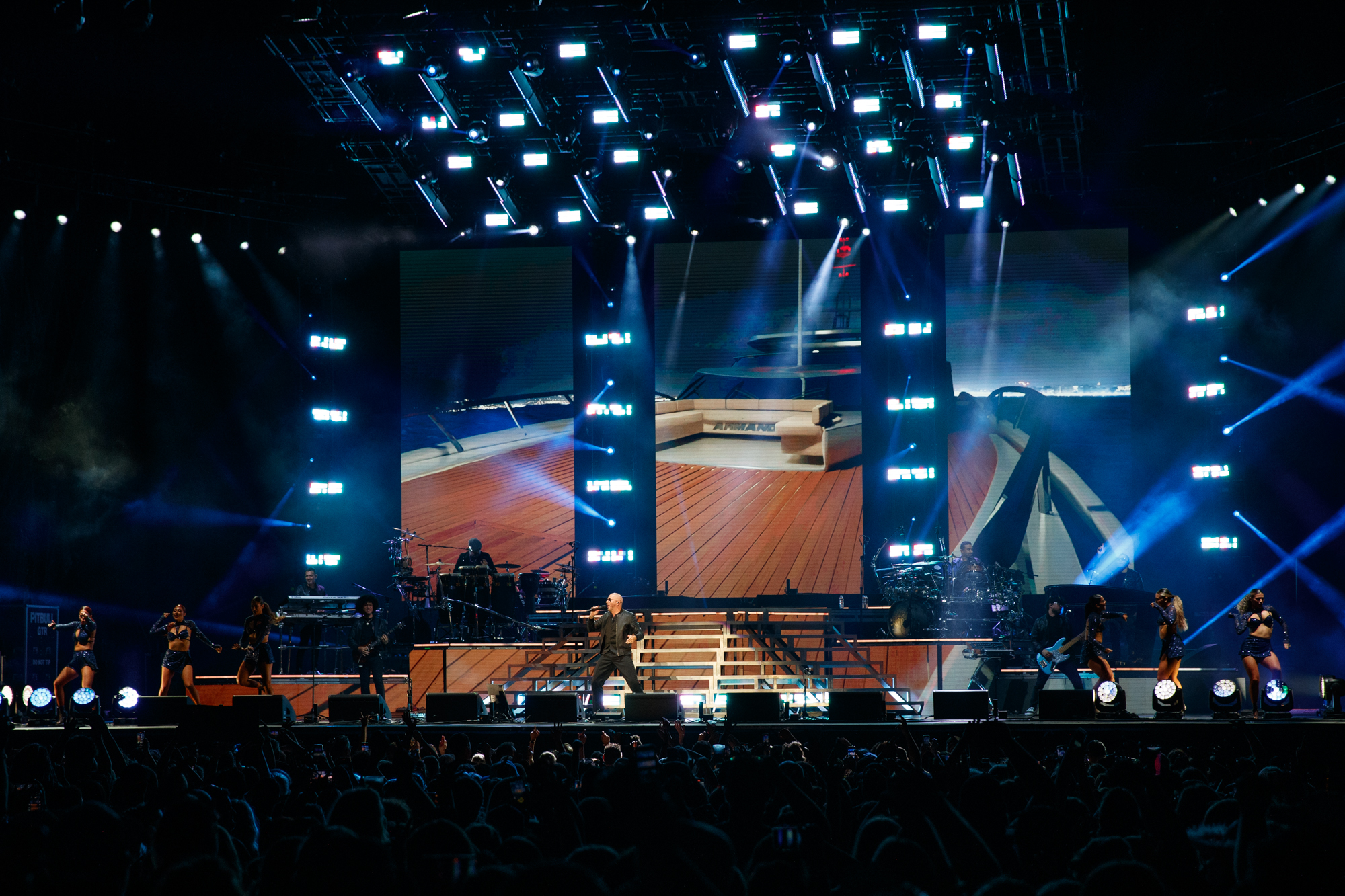 Pitbull Grandstand Stage Minnesota State Fair August 28th 2022